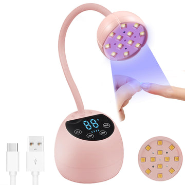 La lámpara UV-LED PHain 36W para uñas ofrece secado rápido en casa.