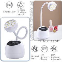 Phain Mini UV-LED, potencia 36W y 12 diodos LED para secado rápido.