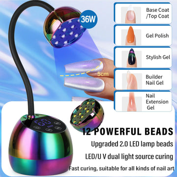 PHAIN U V LED lámpara con sensor y temporizadores 10/20/60