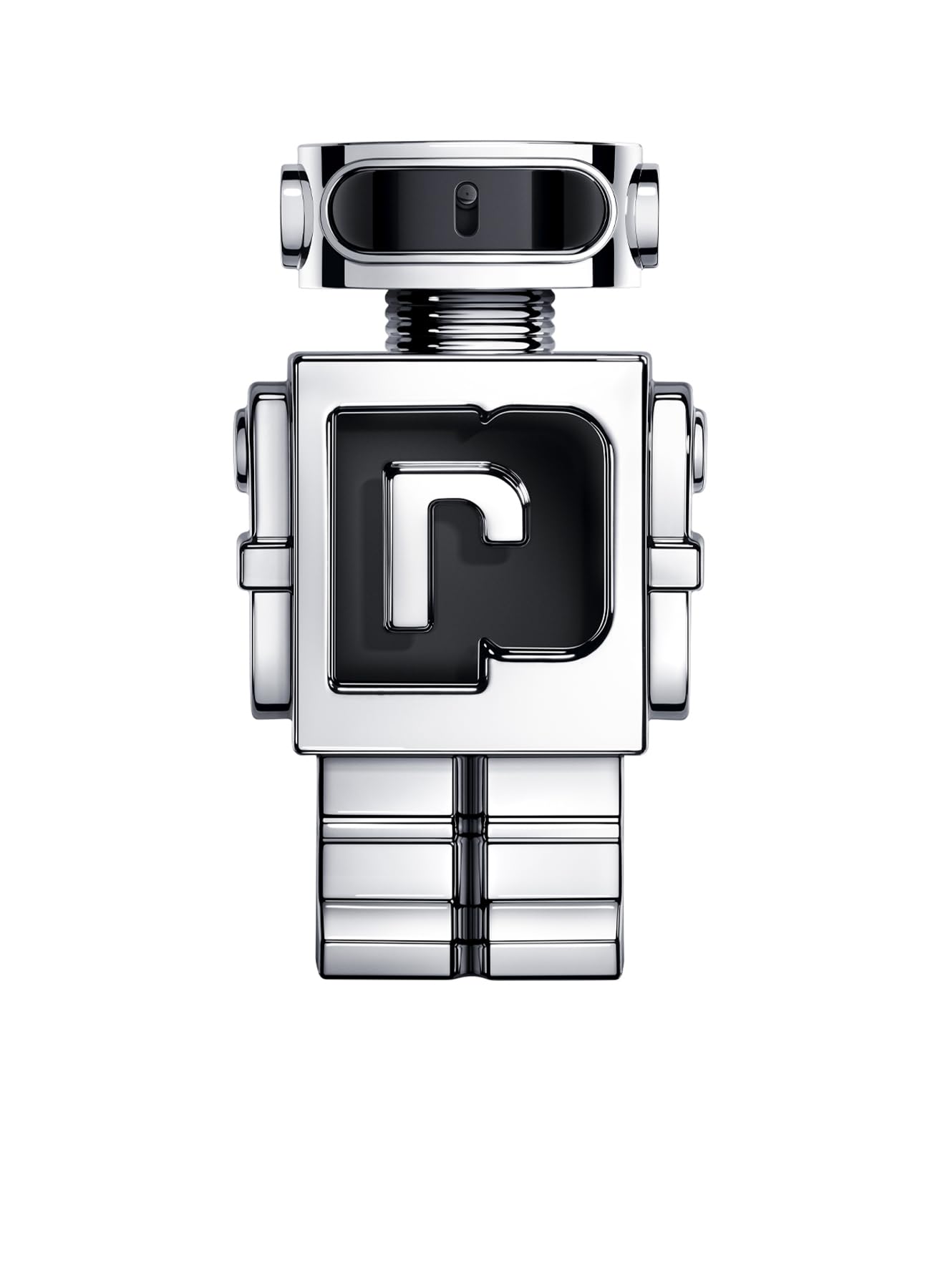 Phantom de Paco Rabanne: botella frontal, aroma versátil para uso diario.