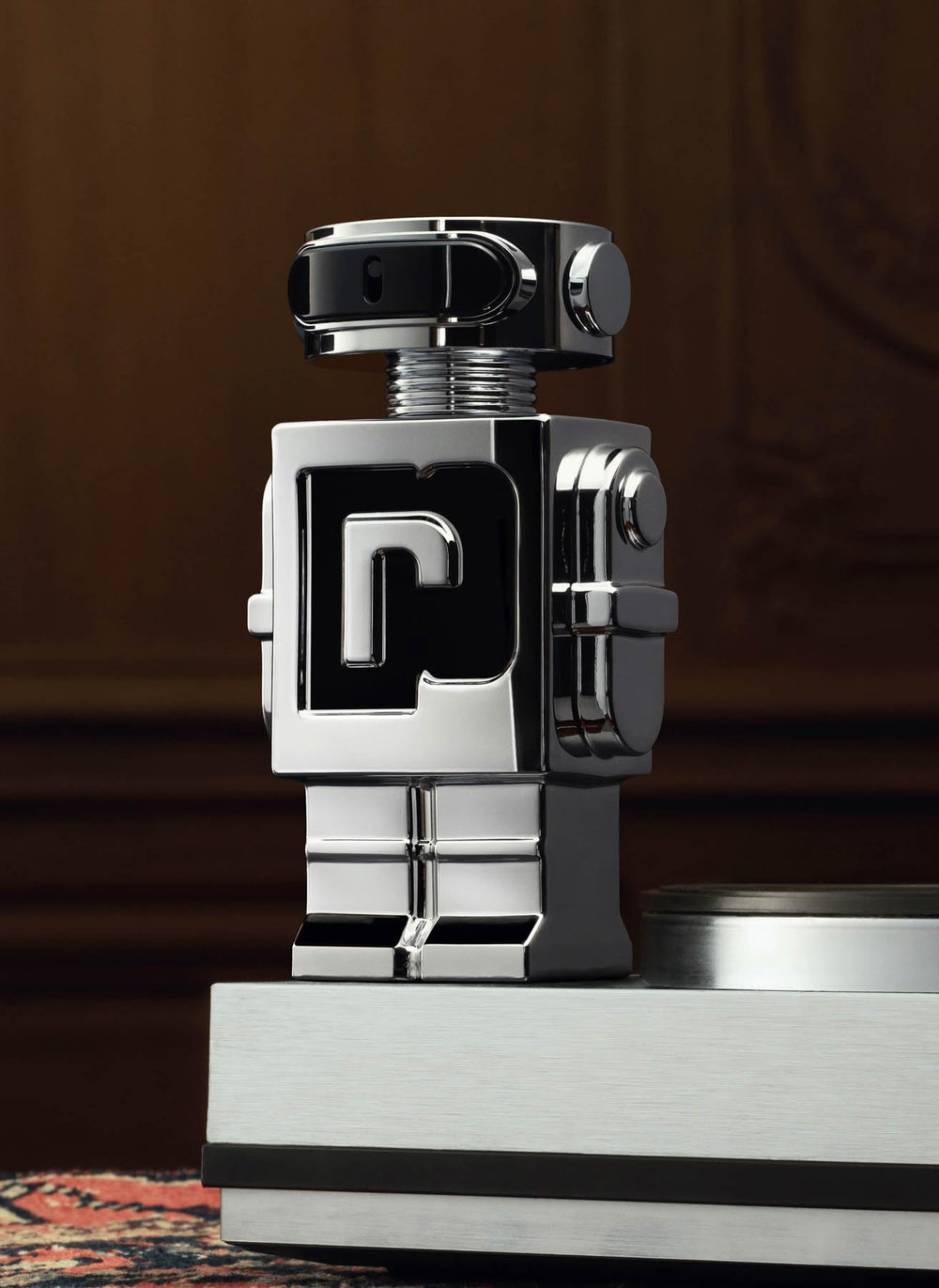 Embalaje de Phantom y caja a juego, regalo elegante y moderno.