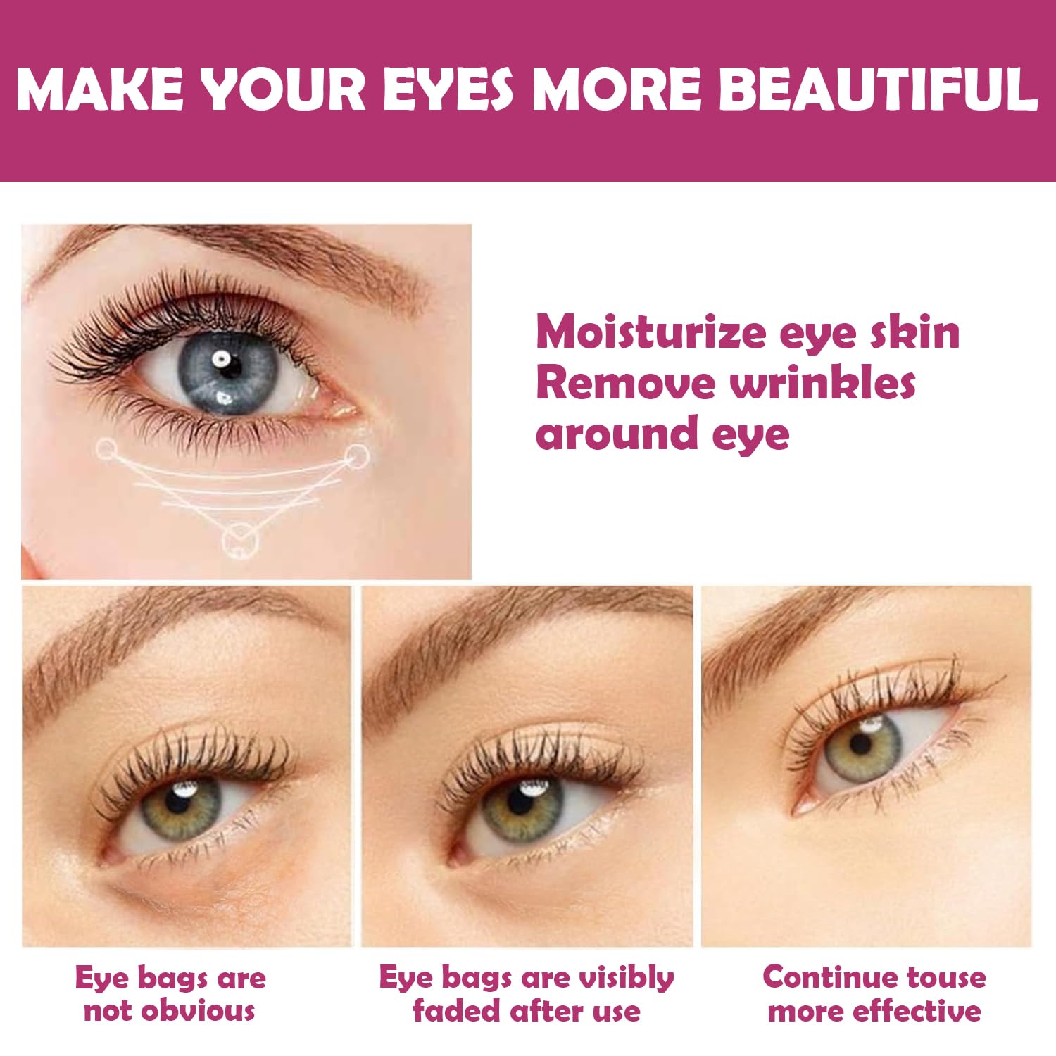 Phanund Calcium Multi Balm ofrece hidratación de larga duración para ojos y rostro.