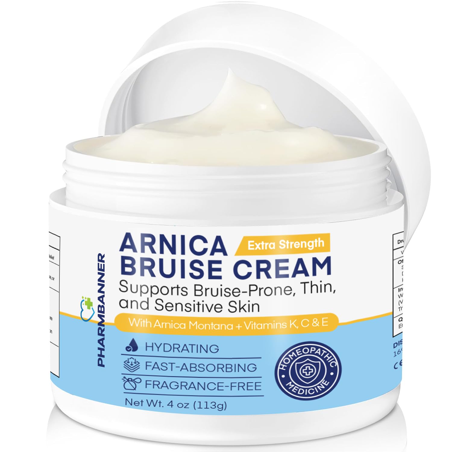 PHARMBANNER Arnica para hematomas de rápida acción, ideal para contusiones leves.