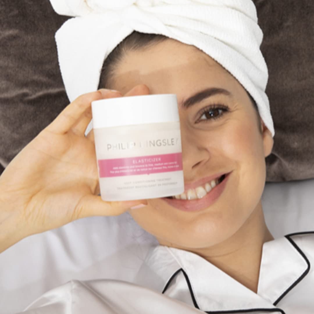 PHILIP KINGSLEY Elasticizer, nutrición previa al lavado para cabello dañado.
