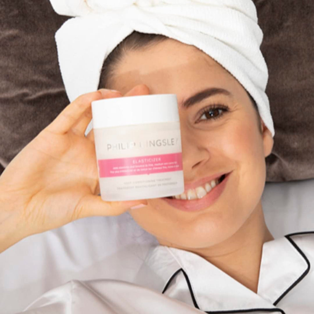 PHILIP KINGSLEY Elasticizer, nutrición previa al lavado para cabello dañado.