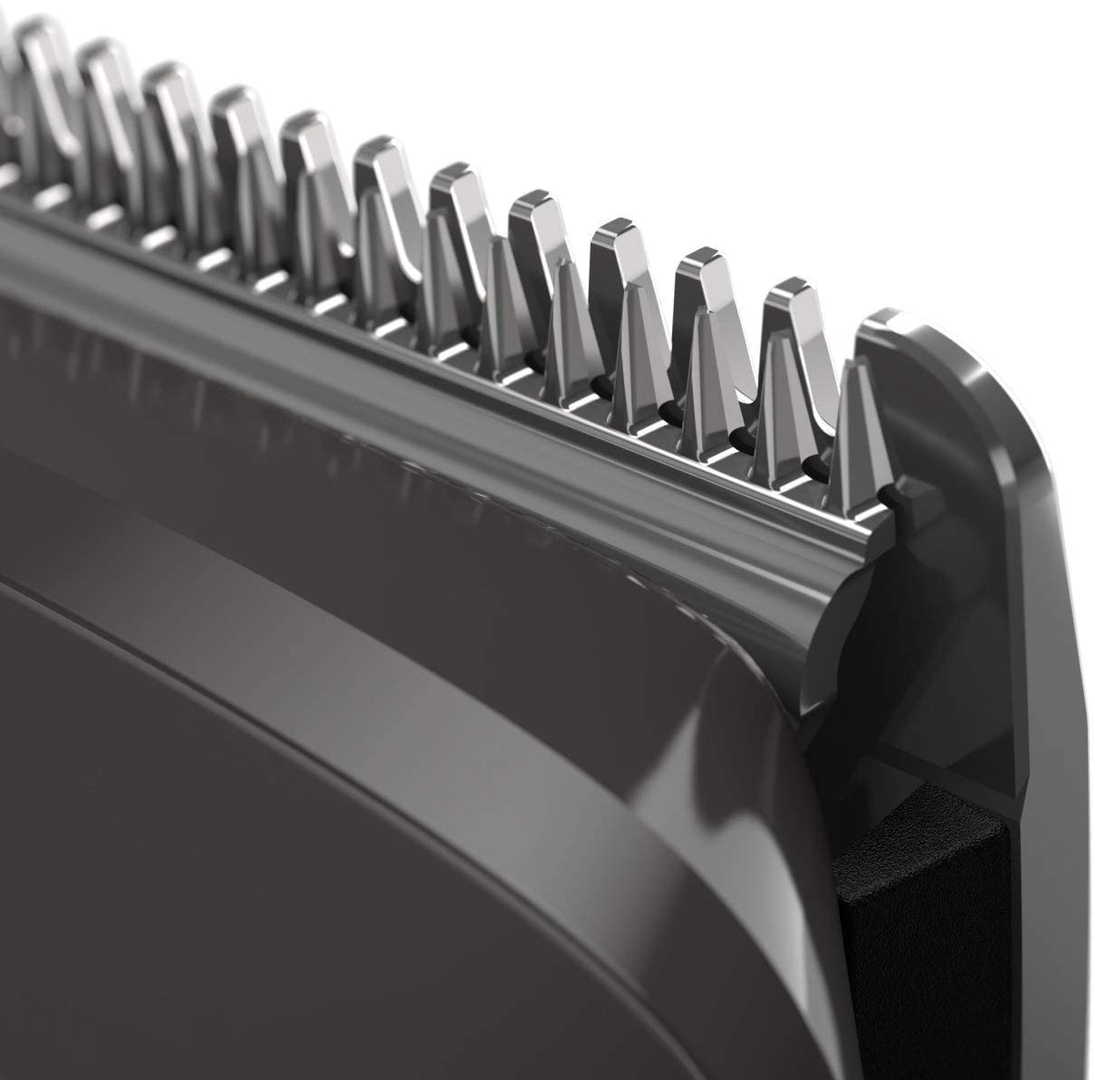 Philips Multi Groomer 8000, agarre de goma para control seguro.
