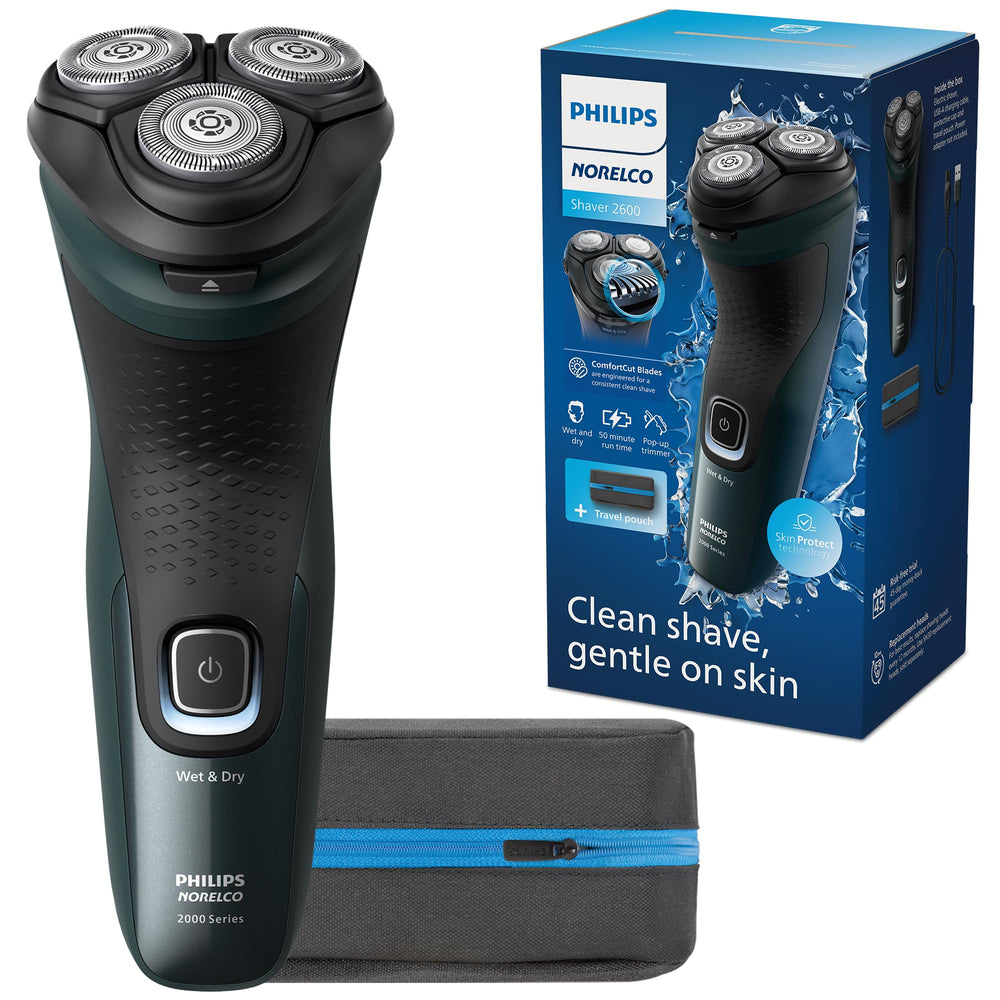 Philips Norelco 2600 frontal del aparato para un afeitado suave