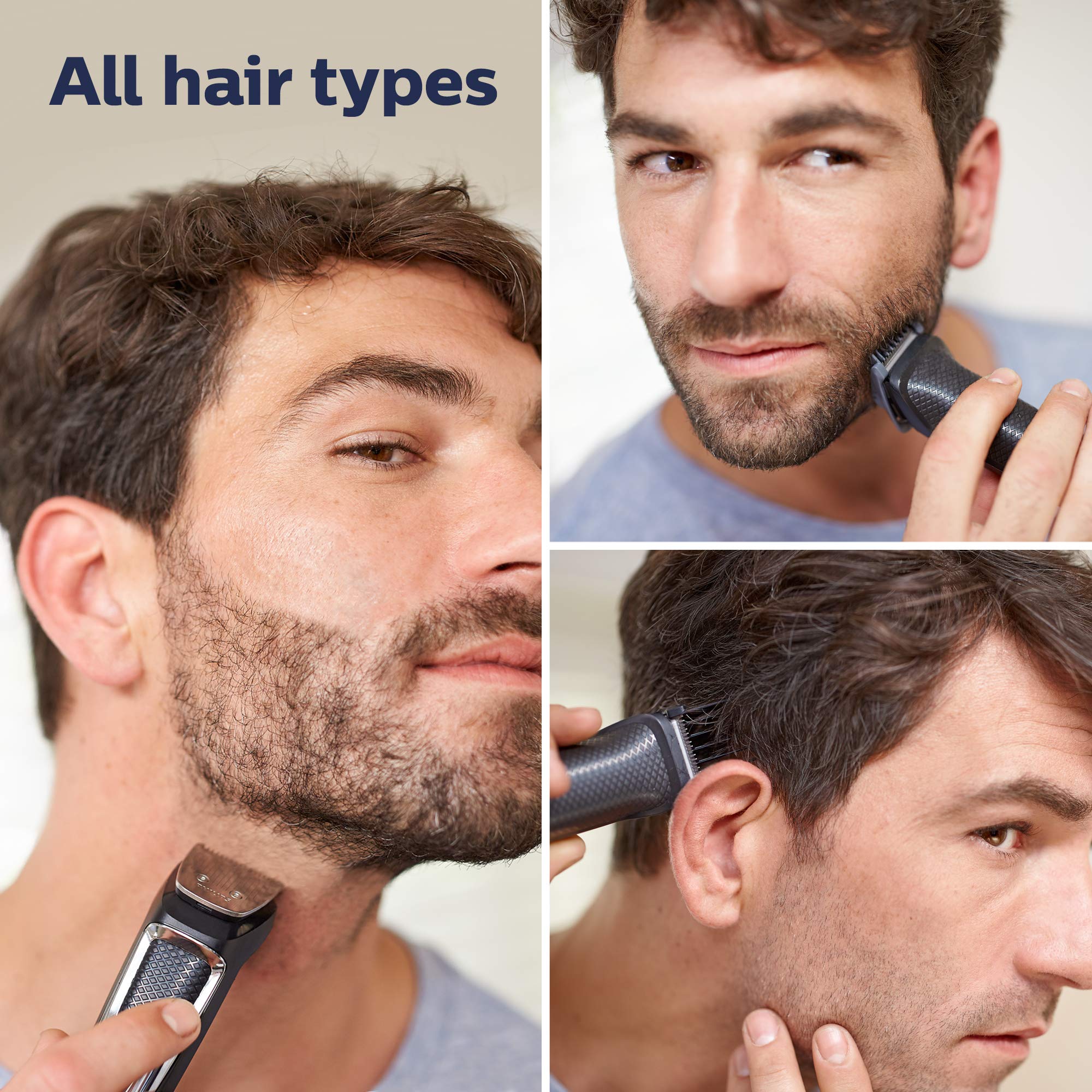 Philips Norelco Multigroom 3000 batería de ion de litio 60 minutos
