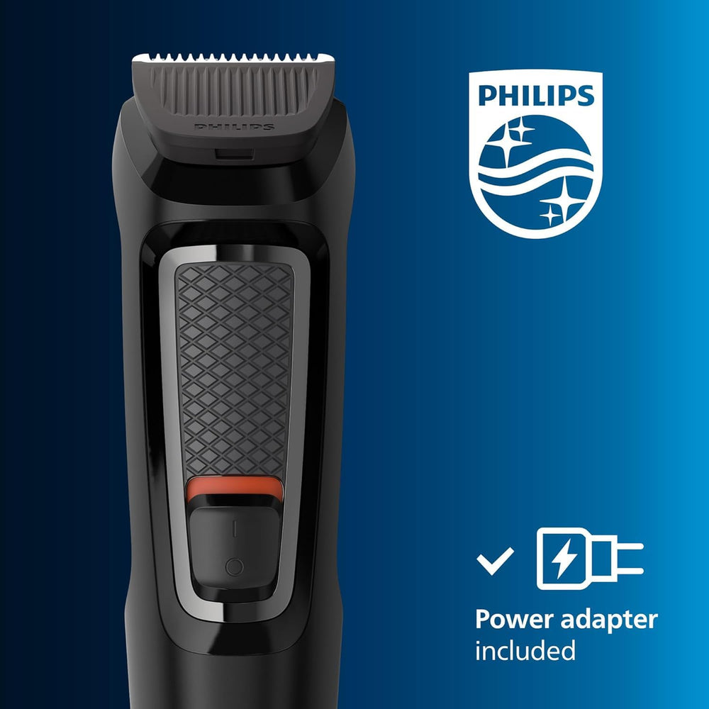 Philips Norelco Multigroom: diseño ergonómico y portátil.