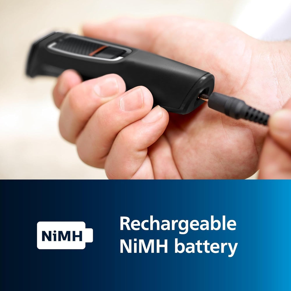 Philips Norelco Multigroom: recortador de detalles metálico.