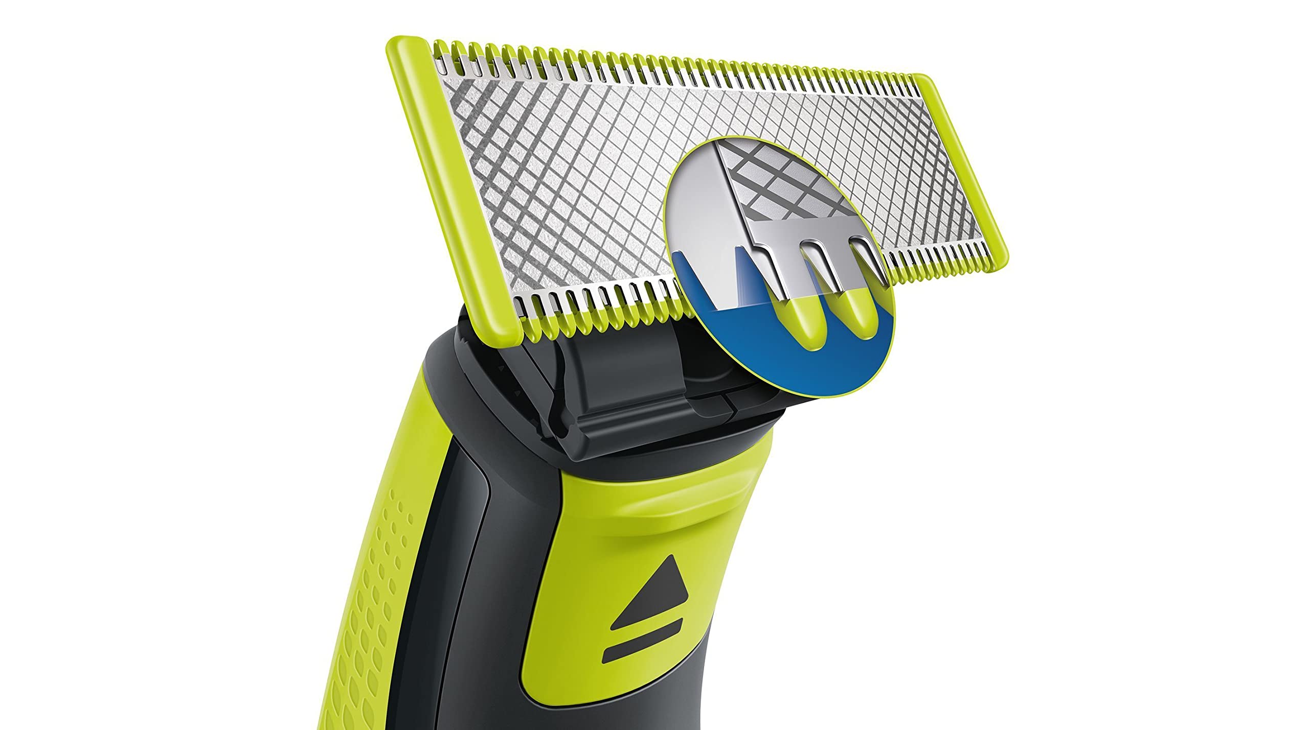 Hojas de repuesto Philips OneBlade para cuerpo, limpieza rápida y fácil.