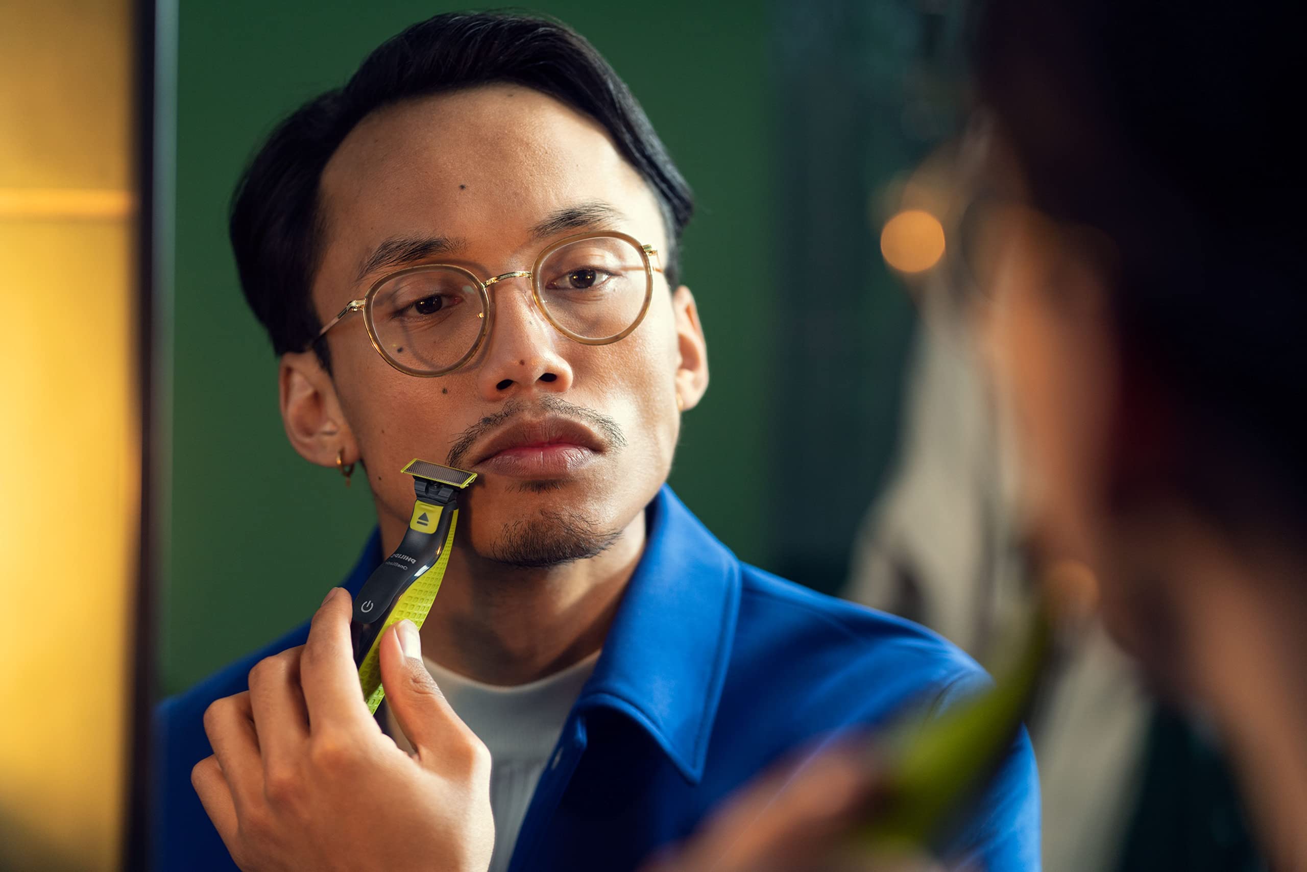 Hojas compatibles con Philips OneBlade, cambios rápidos.