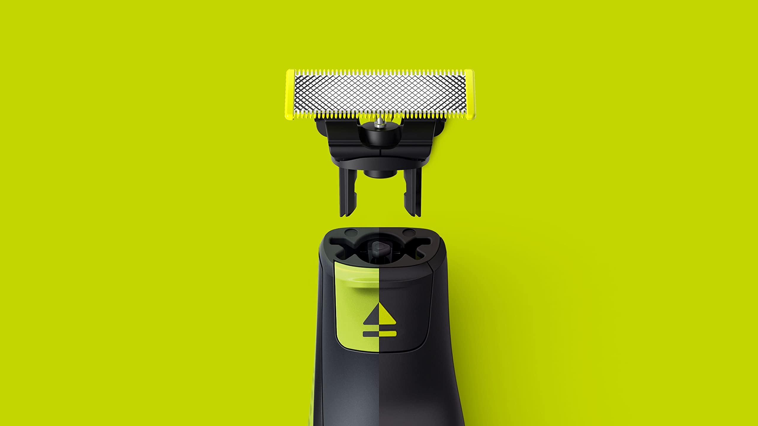 Hojas de repuesto Philips OneBlade, instalación simple y segura.