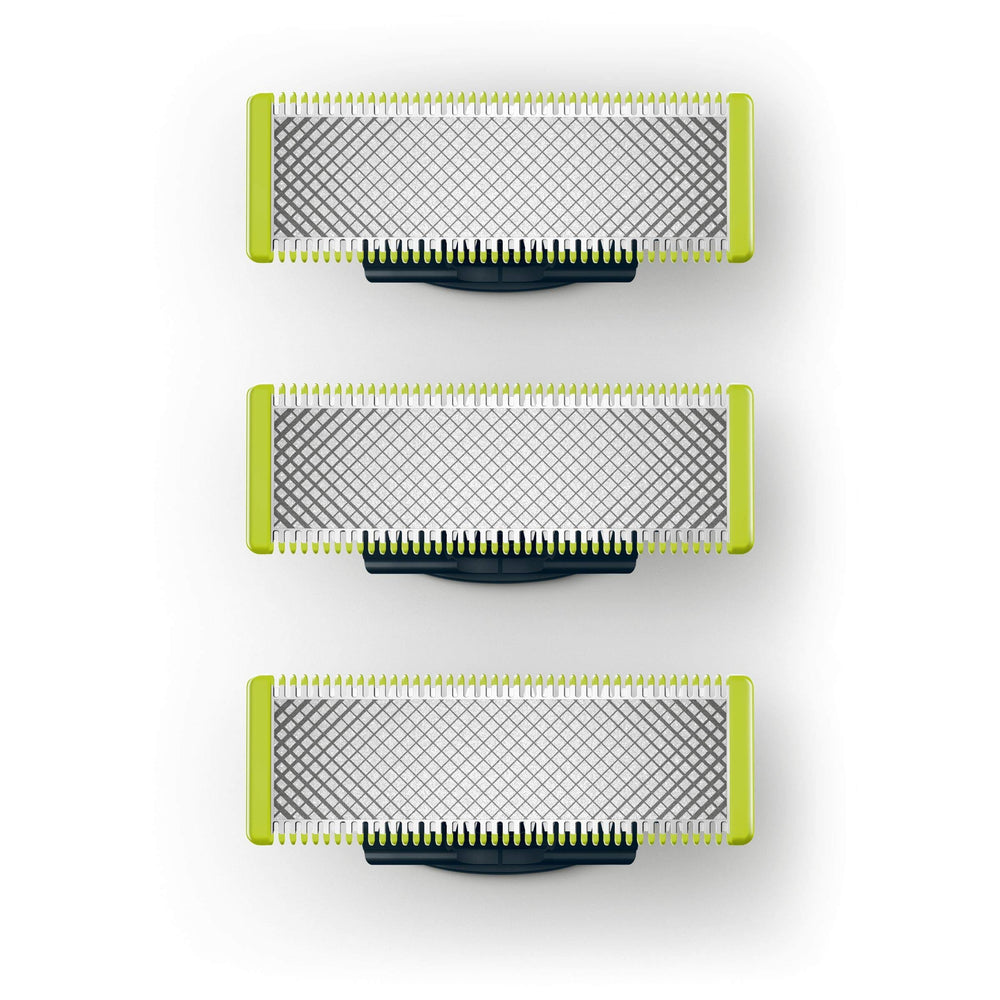 Philips OneBlade: hojas de repuesto para rostro y cuerpo, duración hasta 8 meses