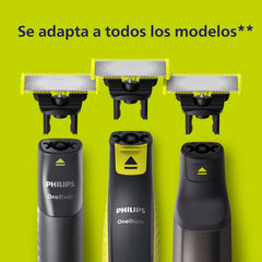 Cuchilla Philips OneBlade para el cuerpo con sistema de protección