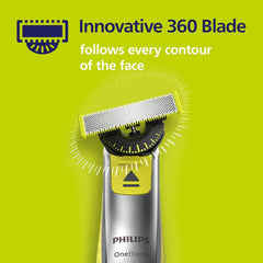 Philips OneBlade X2-360, repuesto qp42050 para mantener rendimiento.