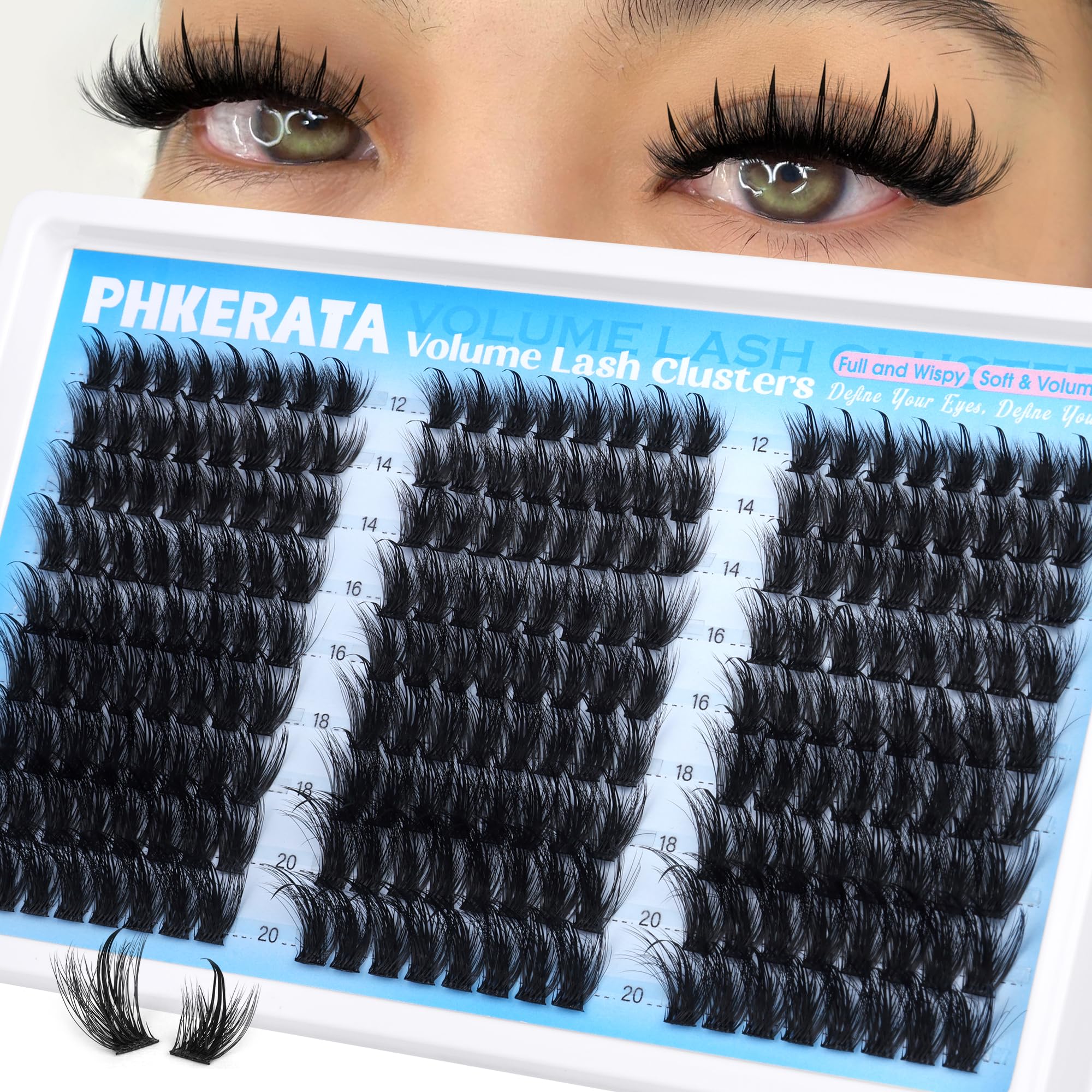 PHKERATA: espigas manga 12-20 mm para un look audaz y natural