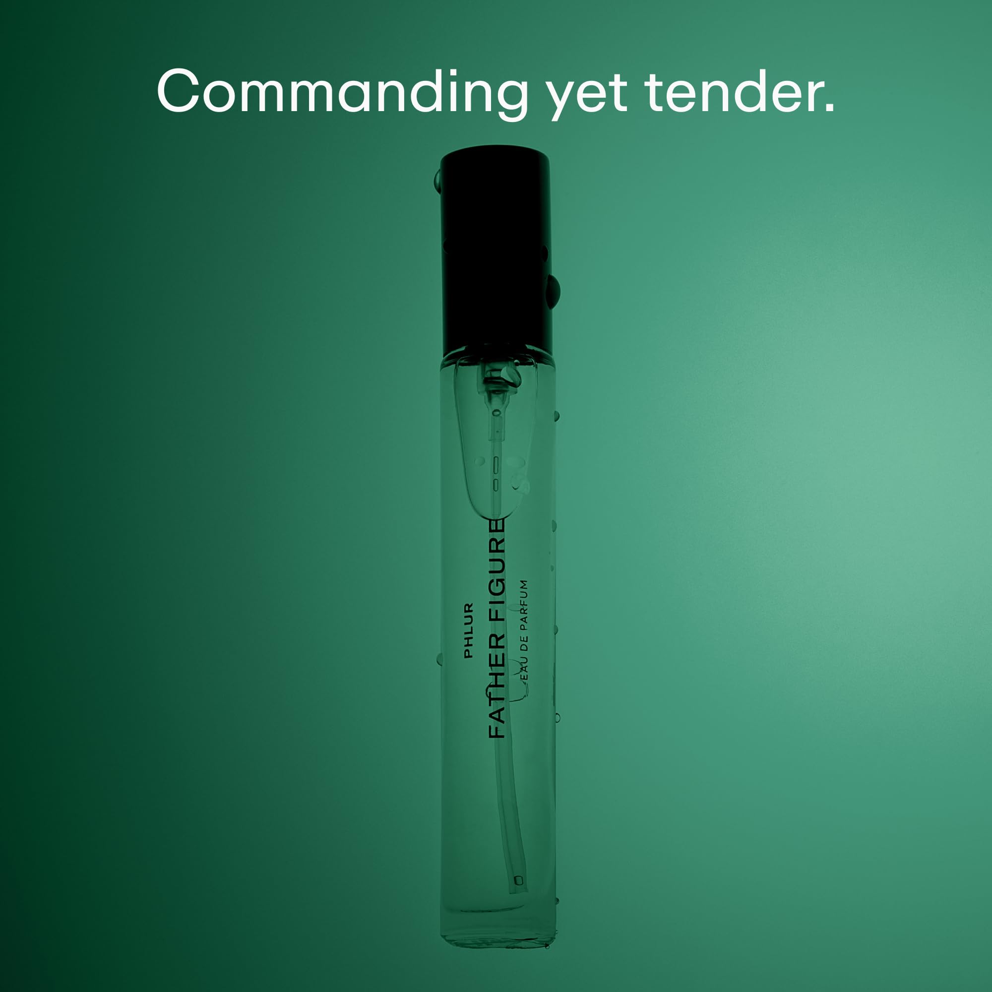 PHLUR Figura de Padre, empaque compacto ideal para bolso o maleta.
