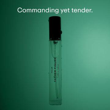 PHLUR Figura de Padre, empaque compacto ideal para bolso o maleta.
