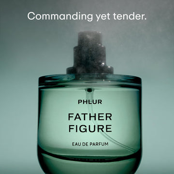 PHLUR Father Figure tapa de cerámica magnética, detalle premium y práctico.