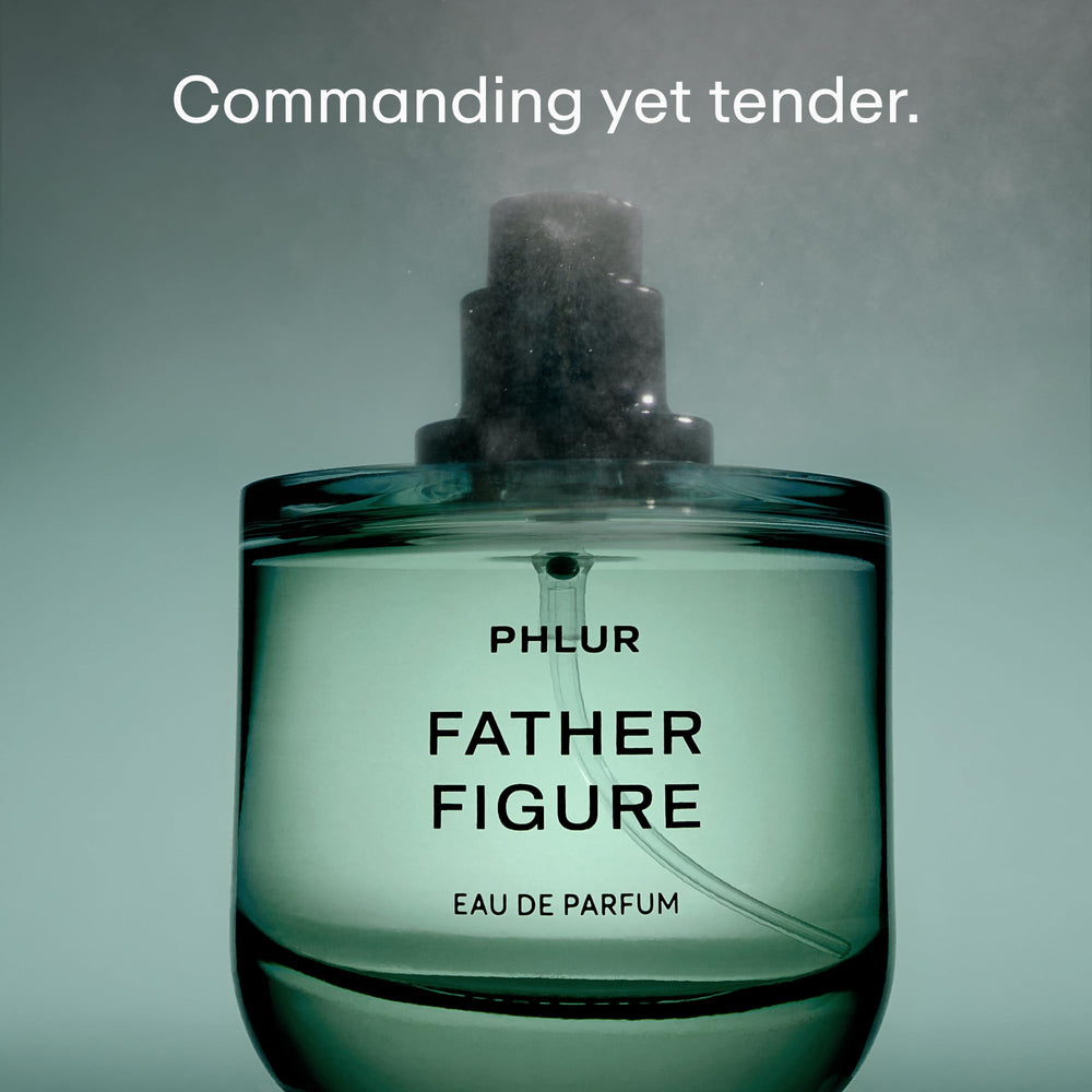 PHLUR Father Figure tapa de cerámica magnética, detalle premium y práctico.