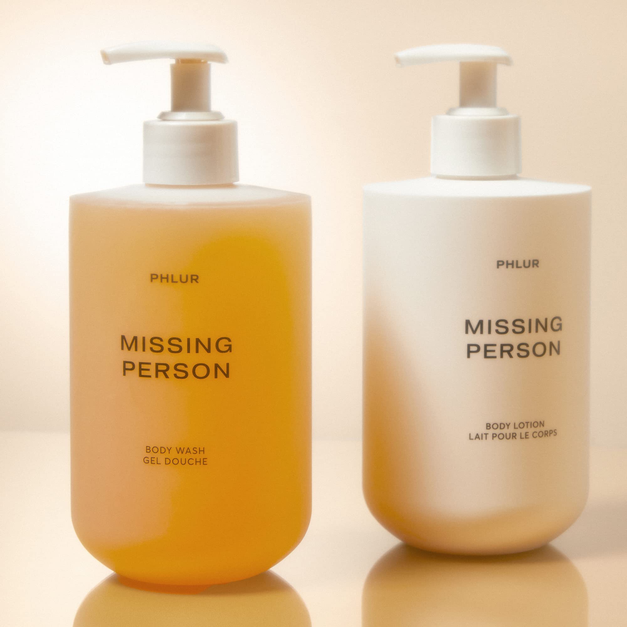 PHLUR Missing Person Lotion texture soyeuse qui pénètre rapidement