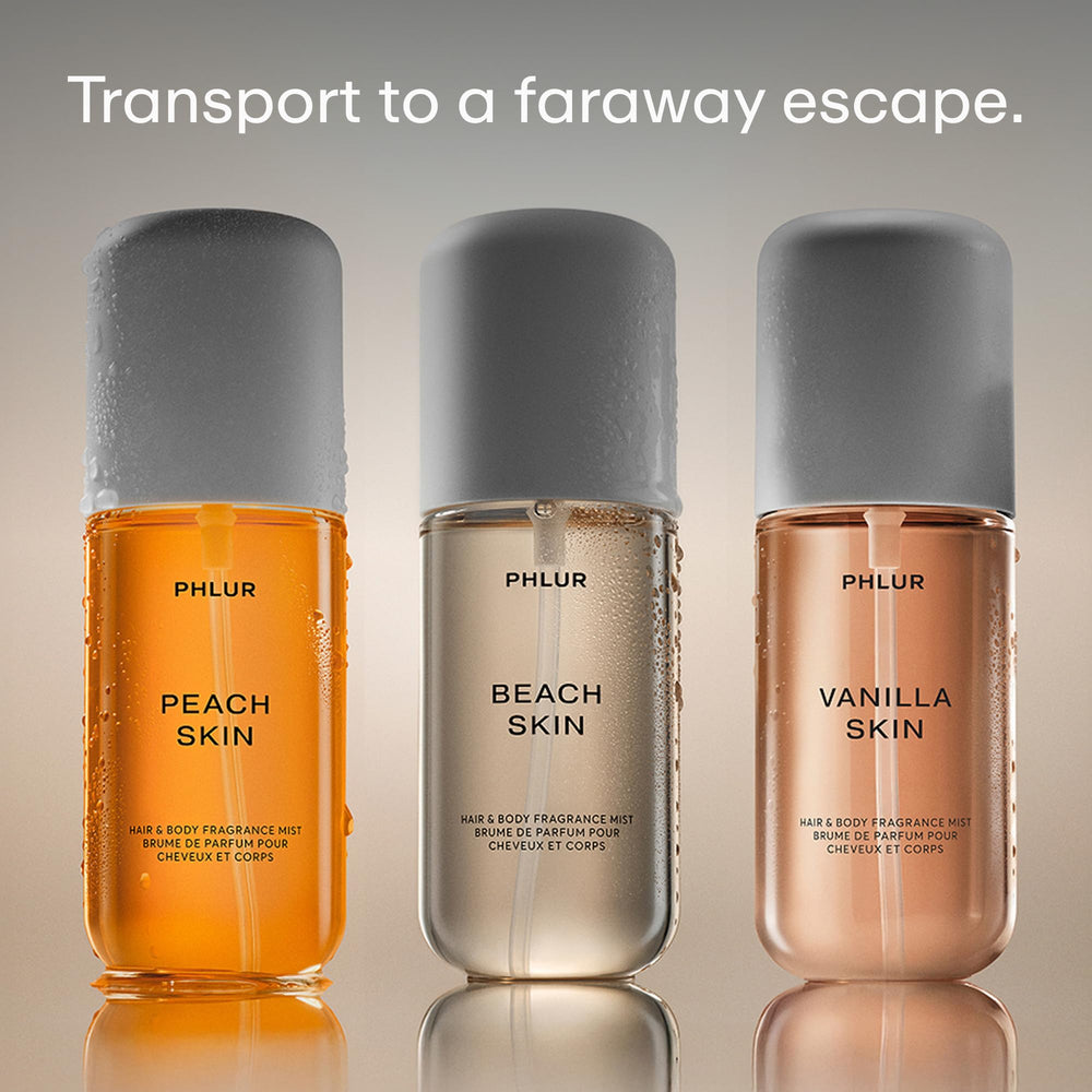 PHLUR Peach Skin bruma corporal 89 ml, ideal para uso diario y refrescar.