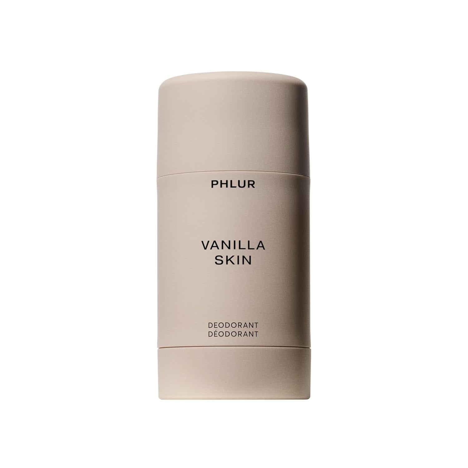 PHLUR Vanilla Skin Desodorante: botella frontal con protección de 48 horas.