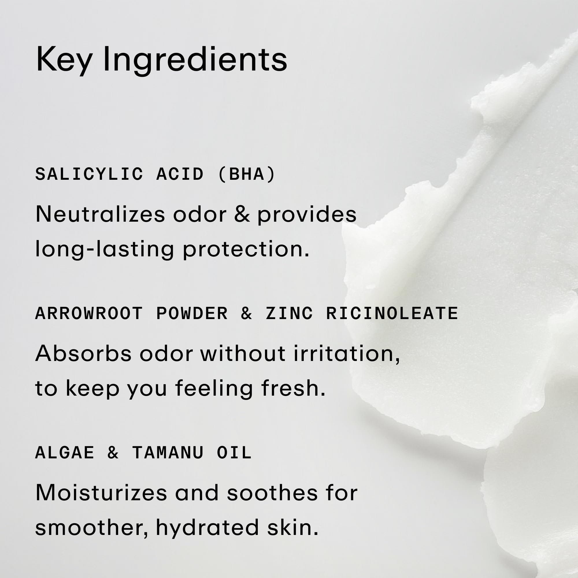 Textura ligera y cremosa de PHLUR Vanilla Skin para una aplicación cómoda.