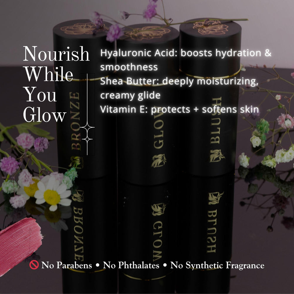 Phoenix Beauty resplandor celestial ilumina pómulos con brillo sutil