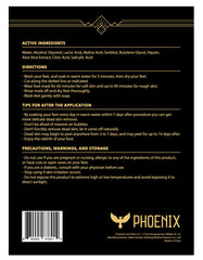 Phoenix Foot Peel con media exfoliante grande para tallas grandes.