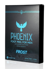 Phoenix Foot Peel, pack de dos para hombres, exfolia y suaviza talones.