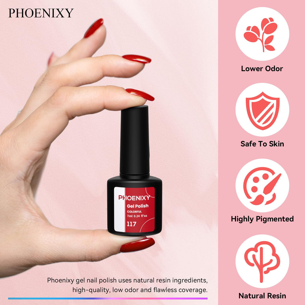 Phoenixy destellos plateados para efecto glamoroso