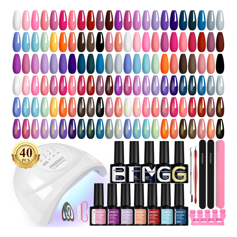 Phoenixy-kit-luz-uv-48w, ideal para manicura en casa.
