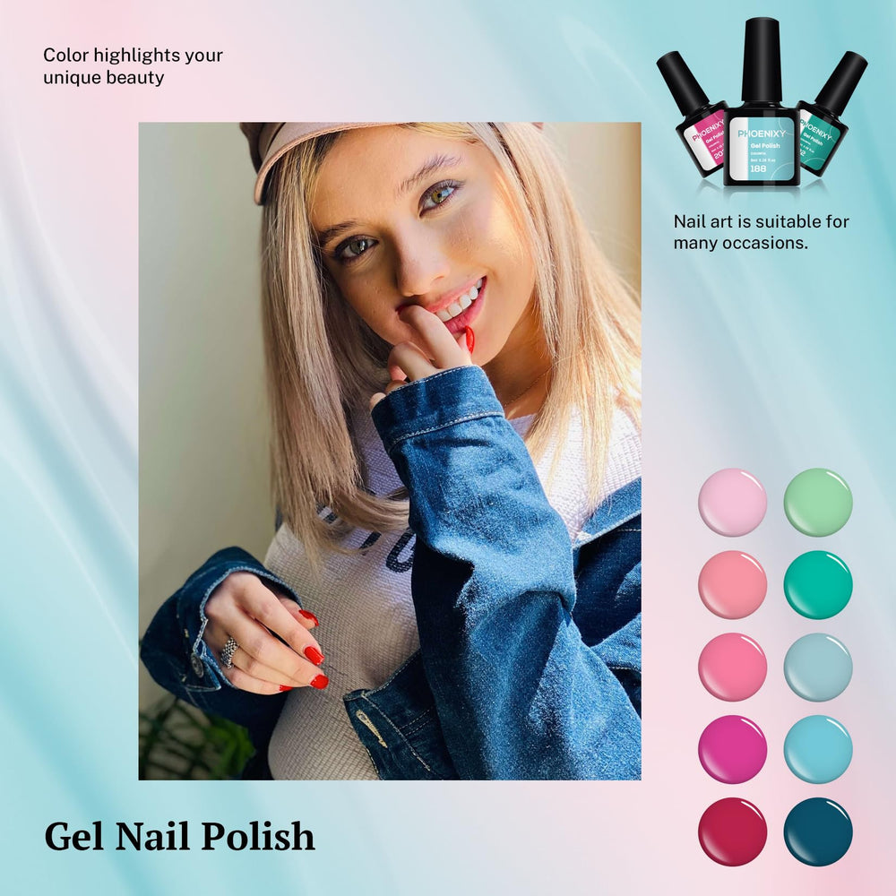 Muestras de color en uñas reales para ver resultados.