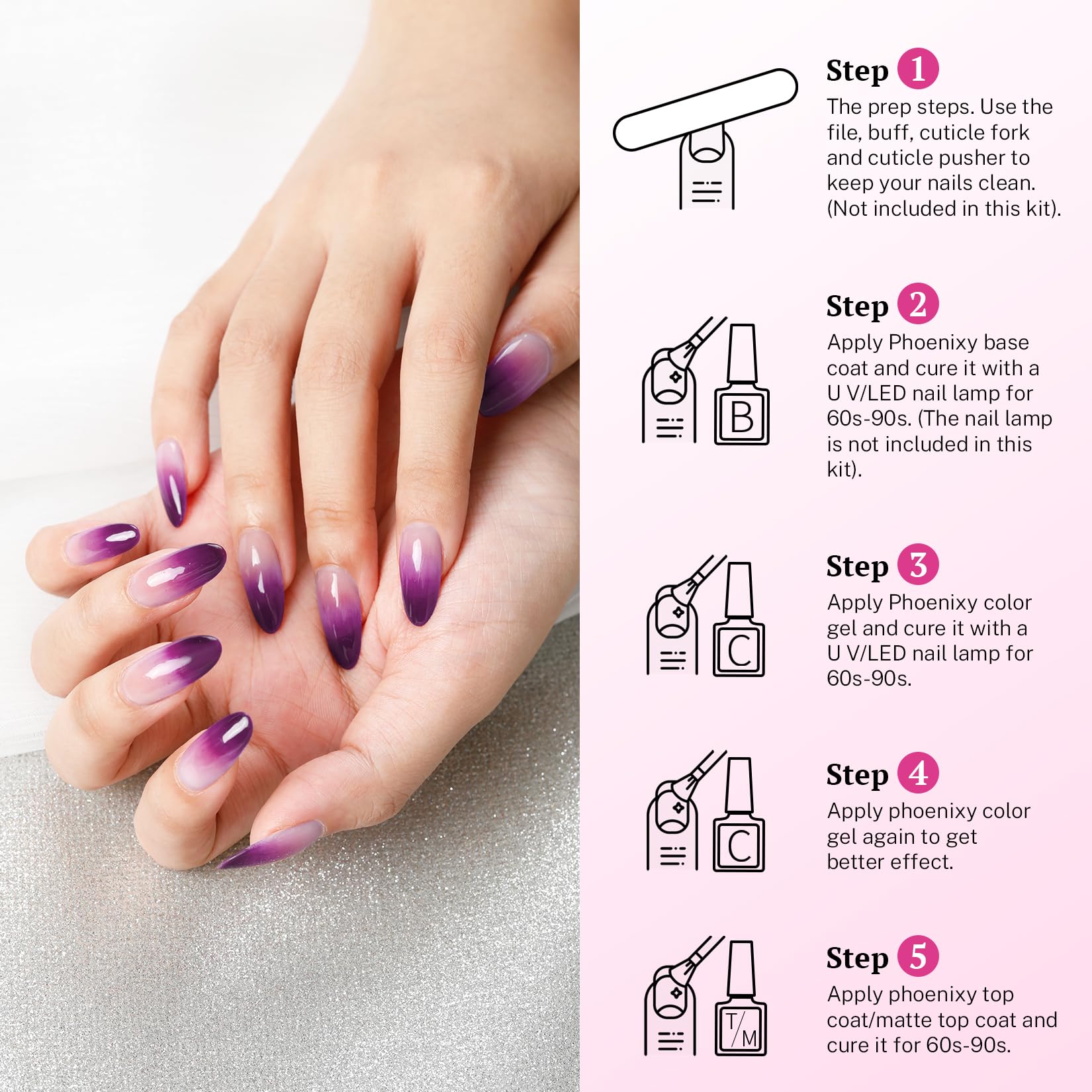 Phoenixy regalo de belleza ideal para amantes del cuidado de uñas