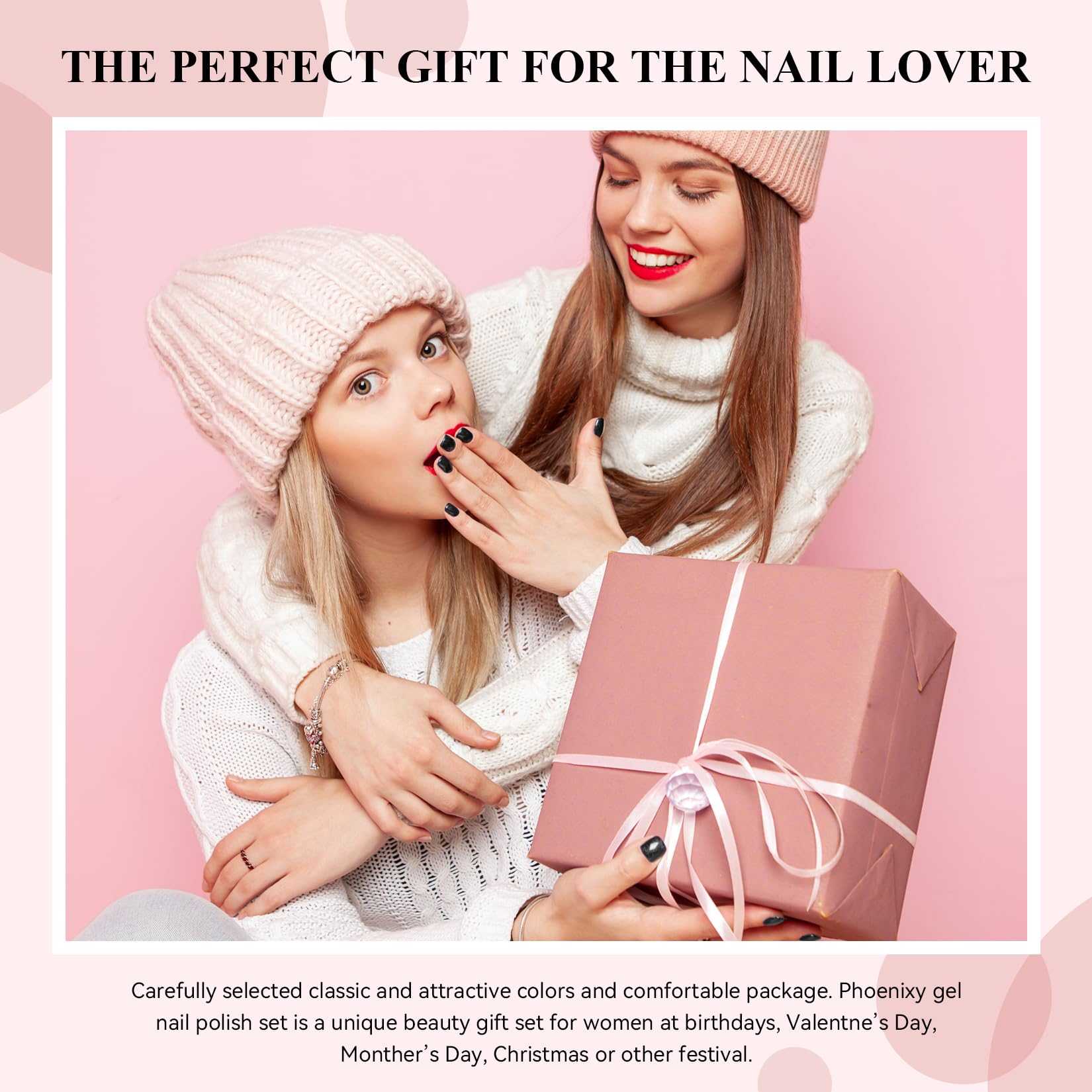 Phoenixy regalo mujer: set esmaltes gel ideal para regalo