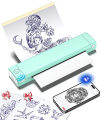 Phomemo M08F edicion tatuaje compacta para trabajo movil