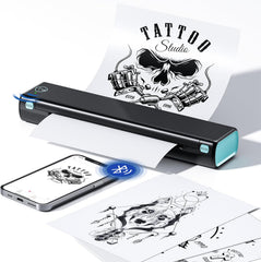 Phomemo M08F impresora stencil tatuaje portátil para artistas móviles.