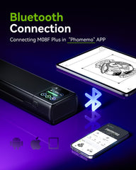 Phomemo M08F Plus, 10 hojas de transferencia premium incluidas