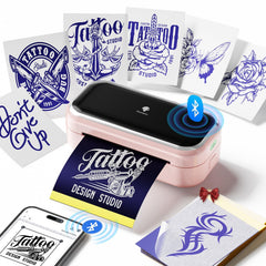 Phomemo TP31, impresora de plantillas para tatuajes, transferencias rápidas y limpias.