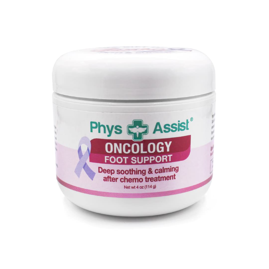 PhysAssist Oncología Pies: crema para pies tras quimioterapia, hidratación suave.