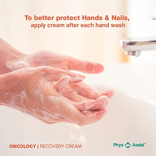 Soporte para piel durante tratamiento oncológico con PhysAssist Oncology Recovery Cream.