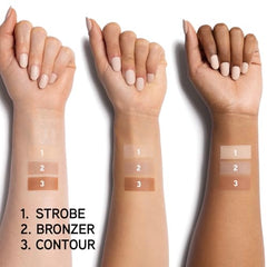 Bronceador contorno de Physicians Formula para definición de rasgos en tono mate.