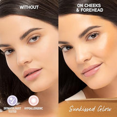 Aplicación suave de Butter Glow Serum sobre la piel