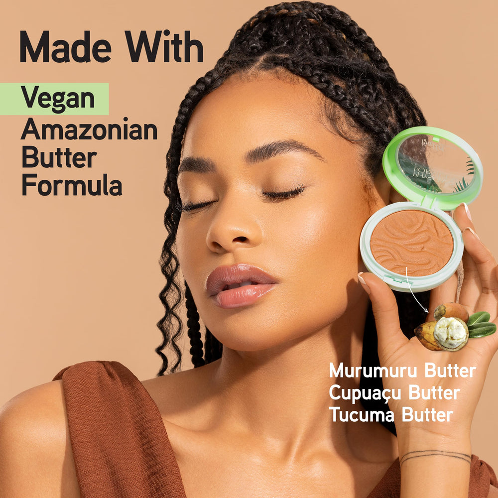 Physicians Formula Murumuru Butter Bronzer: envase compacto para retoques.