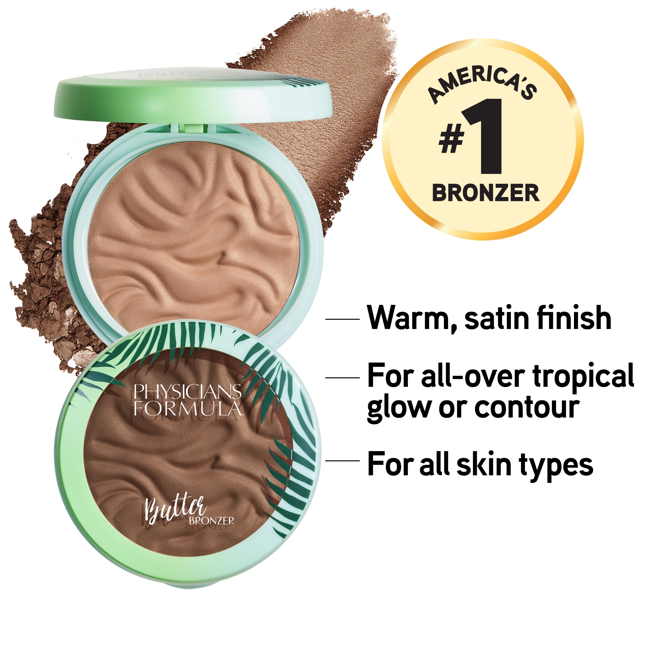 Physicians Formula Murumuru Butter Bronzer: resplandor tropical para piel sana.