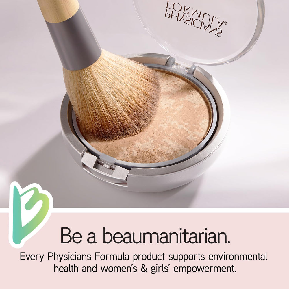 Polvo mineral de Physicians Formula para piel sensible, sin fragancias.