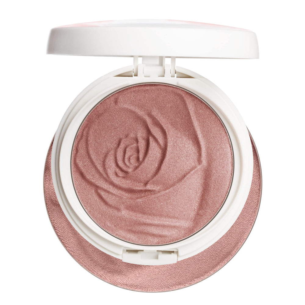 Physicians Formula rosé iluminador en compacto realza rasgos con brillo suave