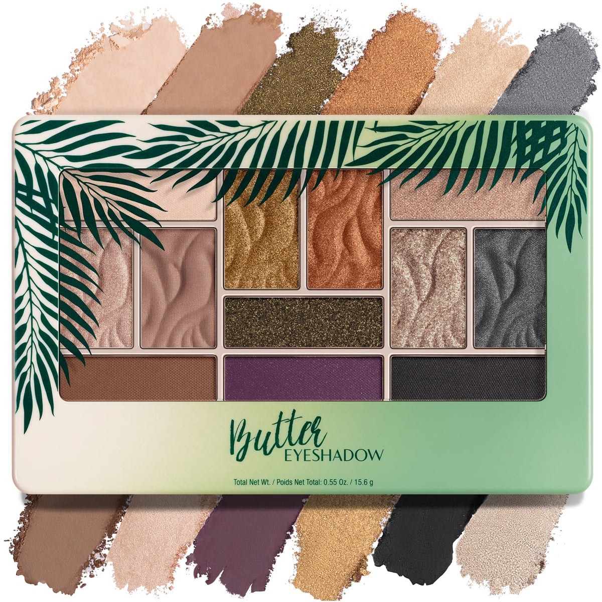 Physicians Formula Murumuru Butter Paleta de 12 sombras para looks versátiles.
